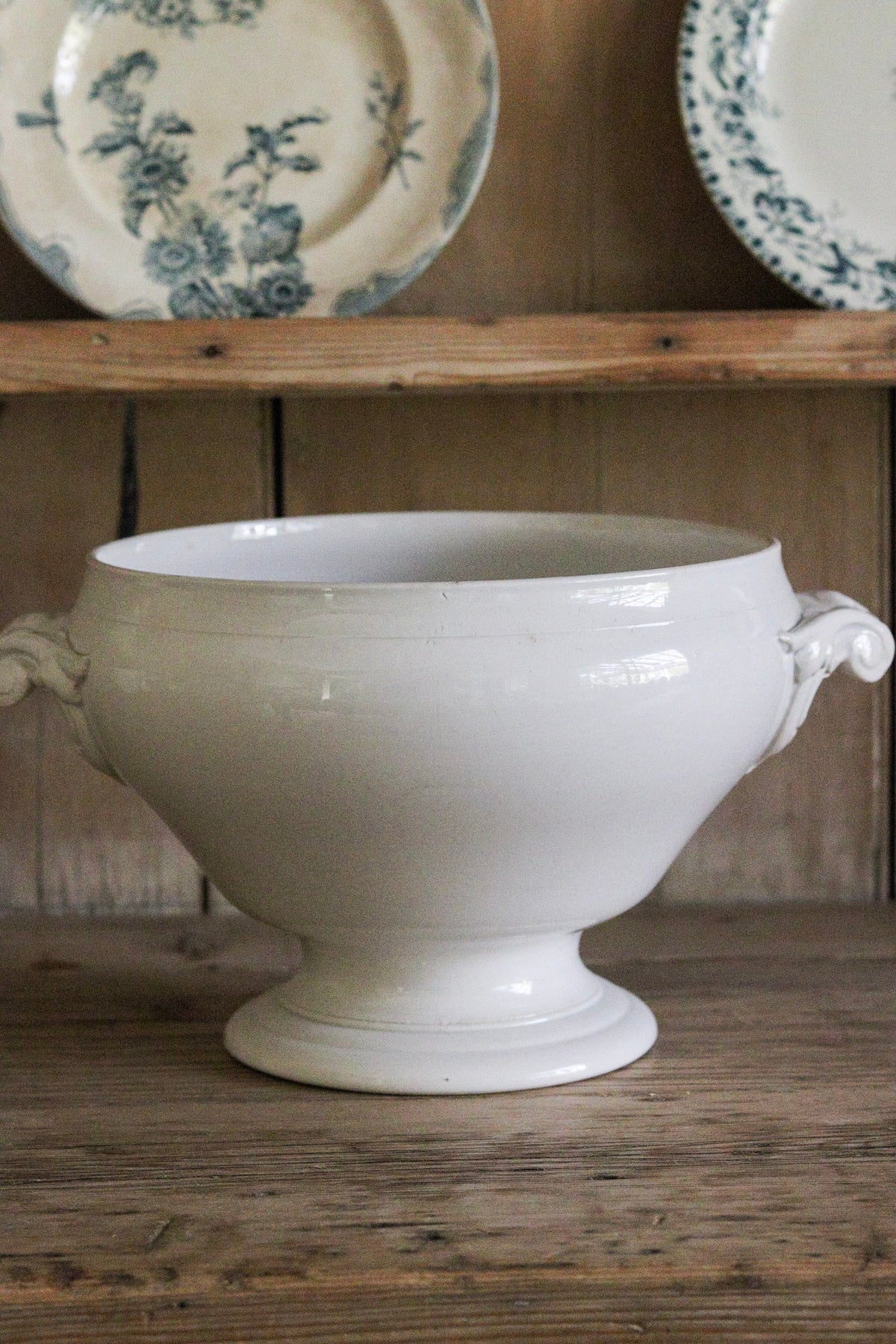 Antique French Ironstone Tureen