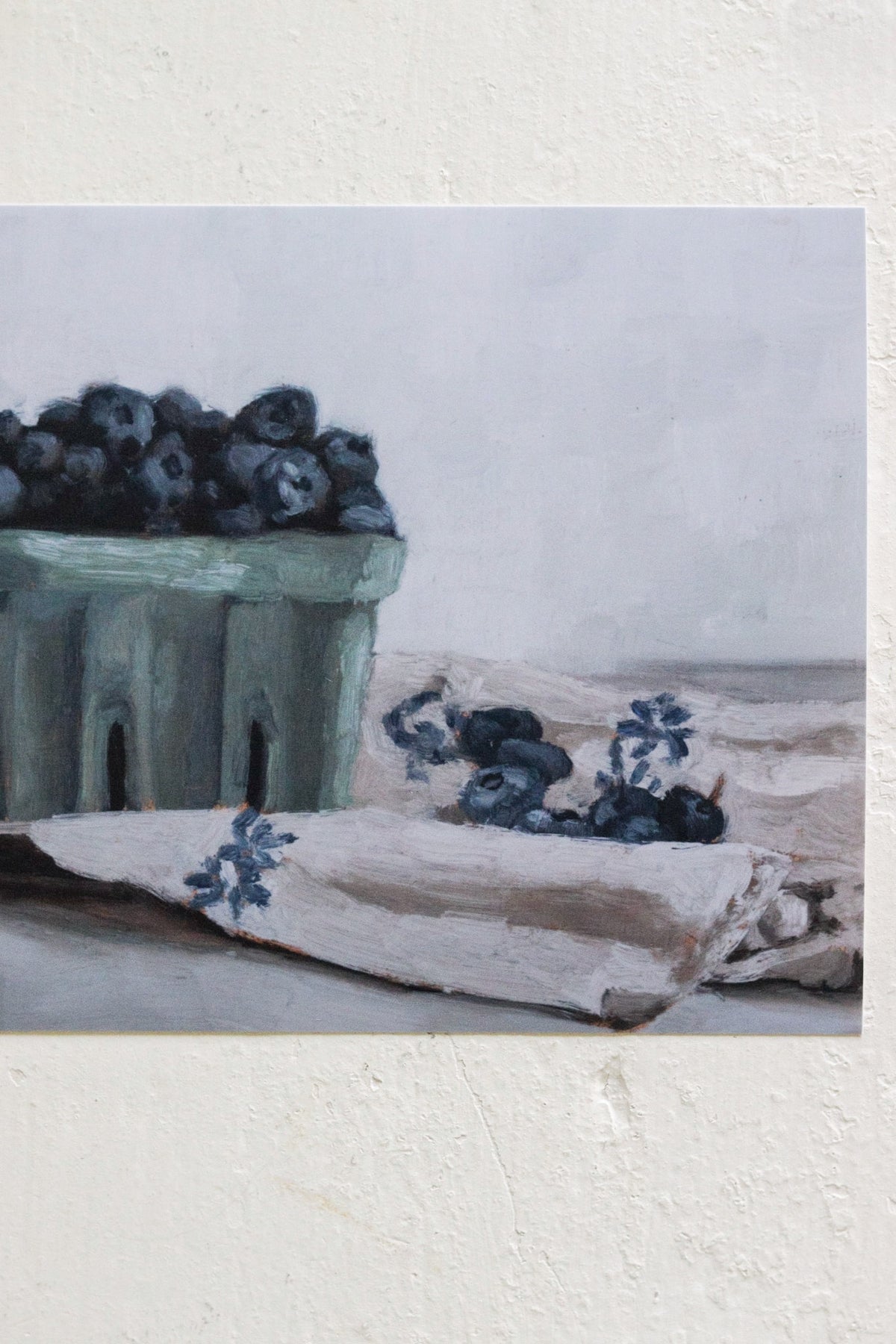 Blueberries In A Crate Print
