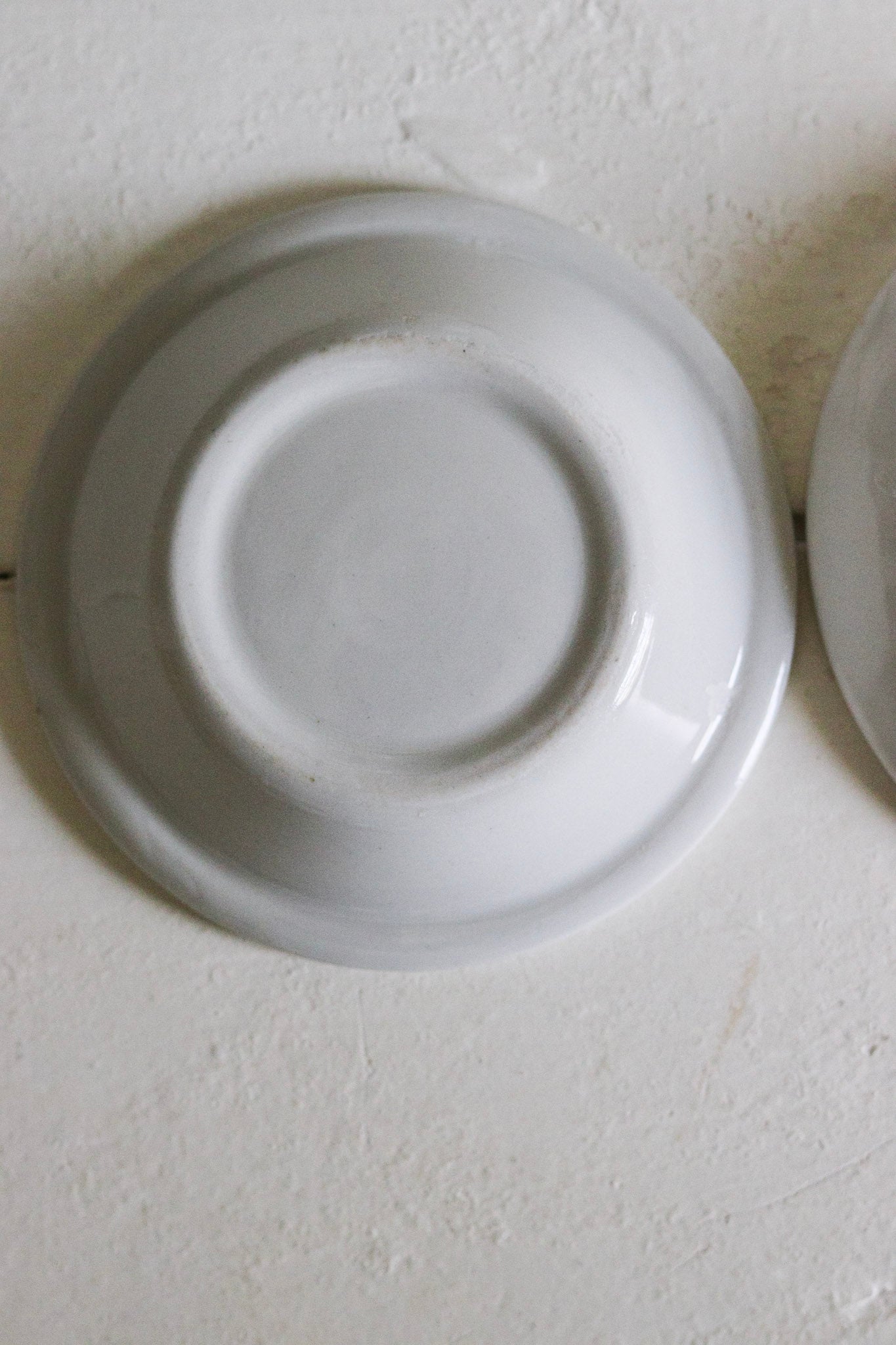 Antique Ironstone Fruit Plates - Set of Three