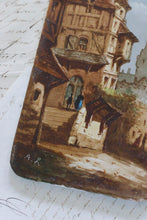 Load image into Gallery viewer, Vintage French Painting on Ironstone Board
