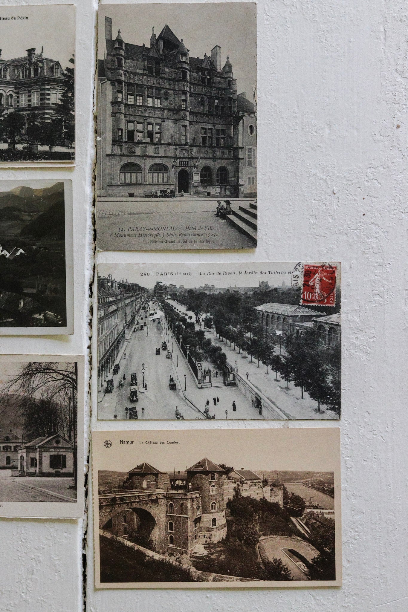 Six Vintage French Postcards - No.2