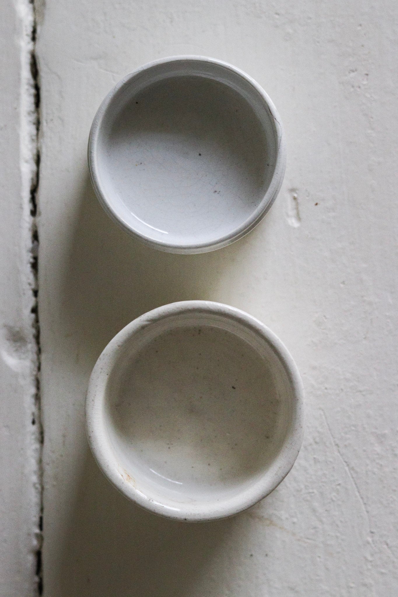 Petite Vintage French Pots - Set of Two