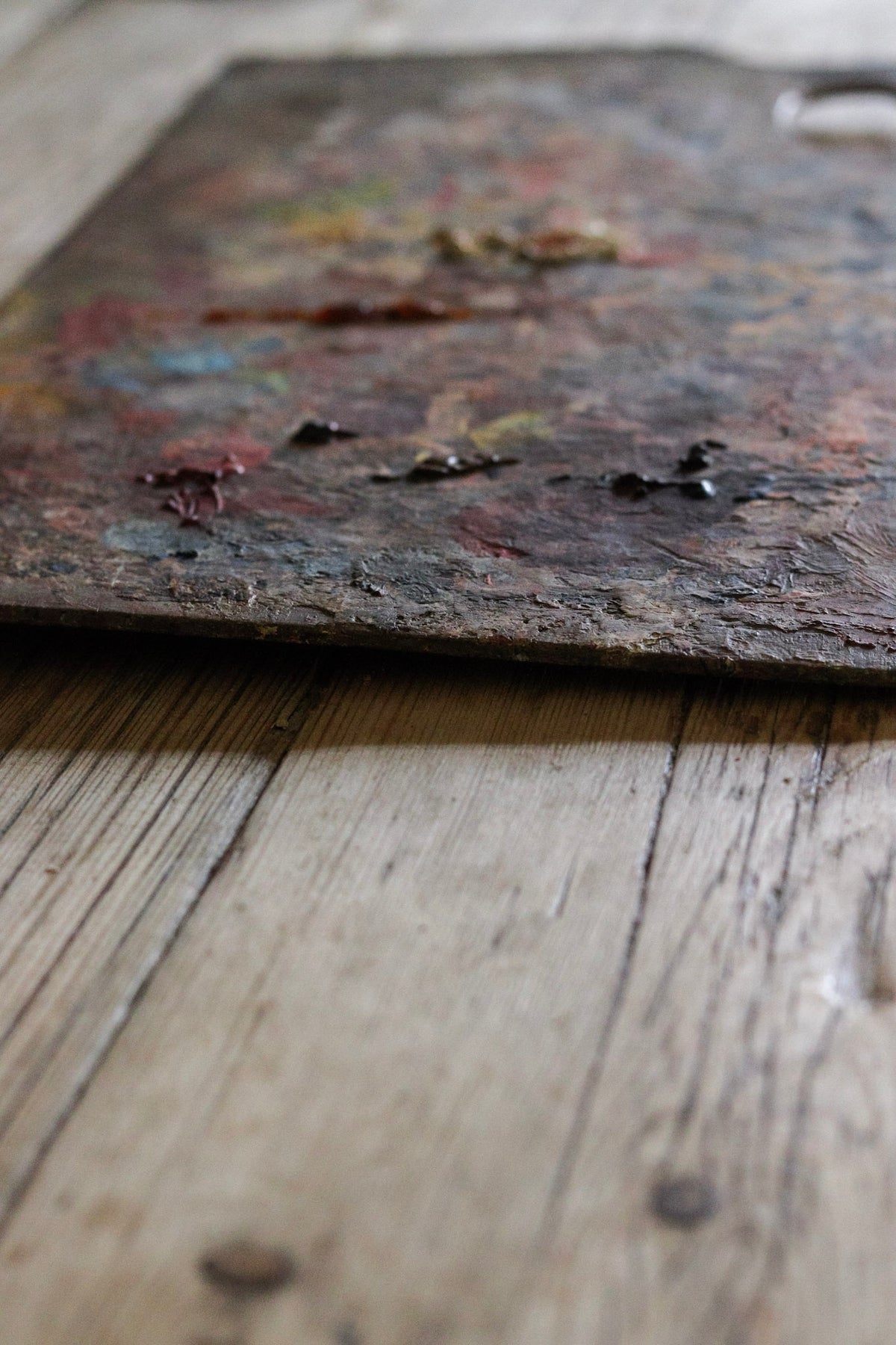 Large English Artist Palette