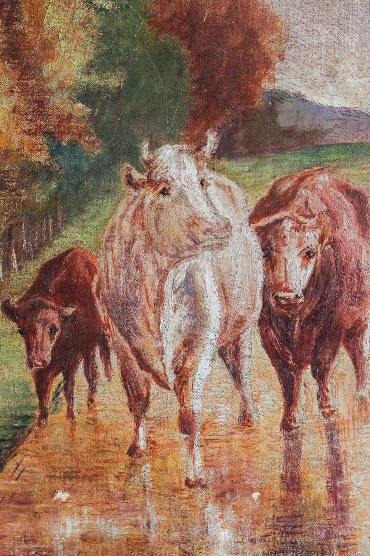 The Autumn Herd Oil Painting