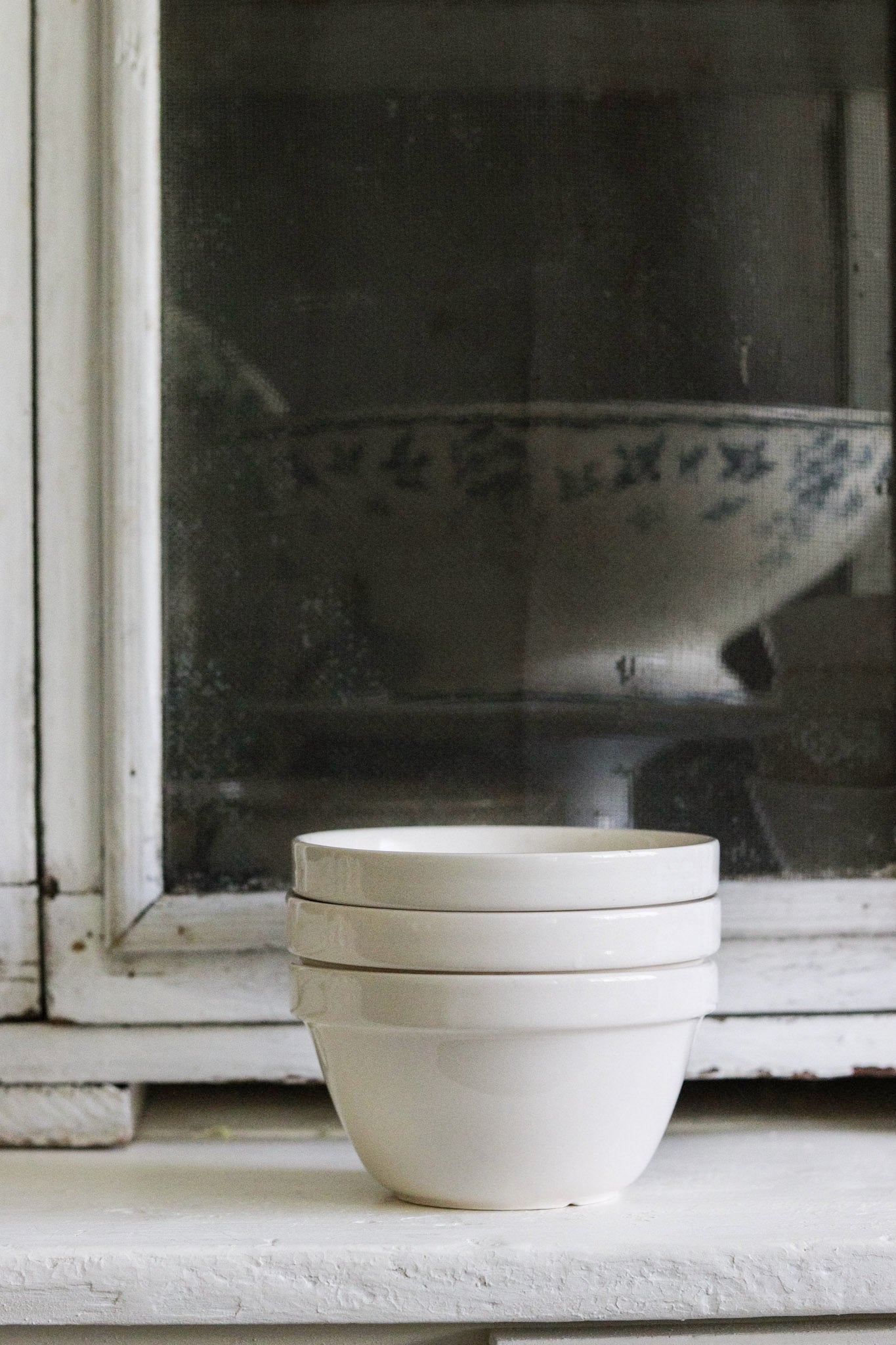 Trio of Vintage English Pudding Bowls