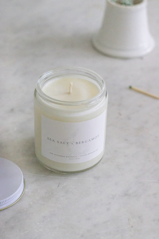 Sea Salt + Bergamot Candle