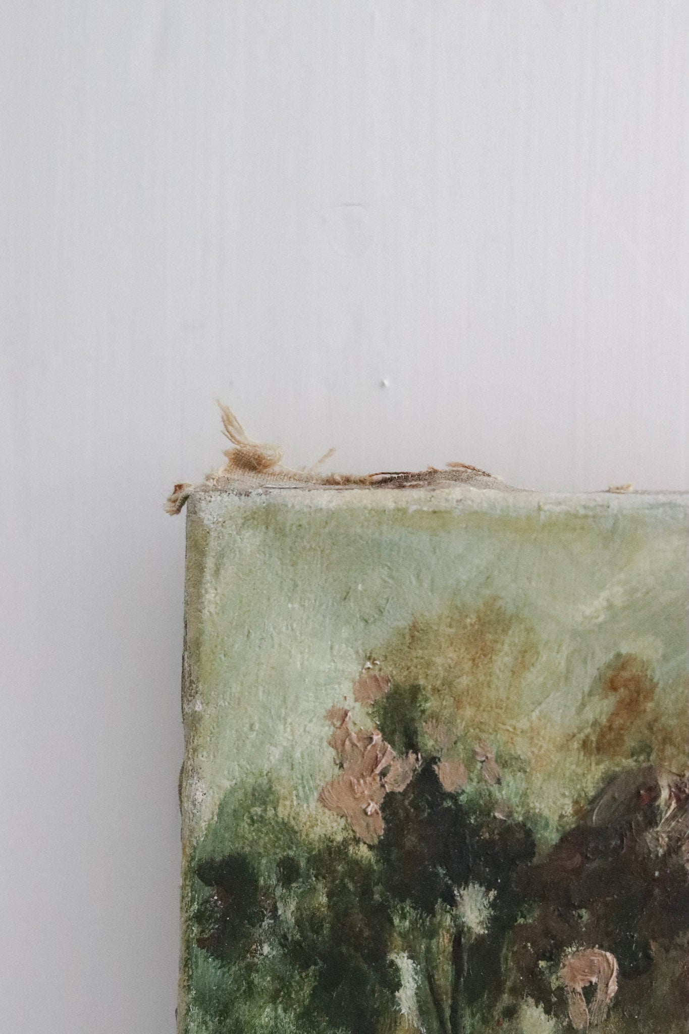 Antique French Oil Painting