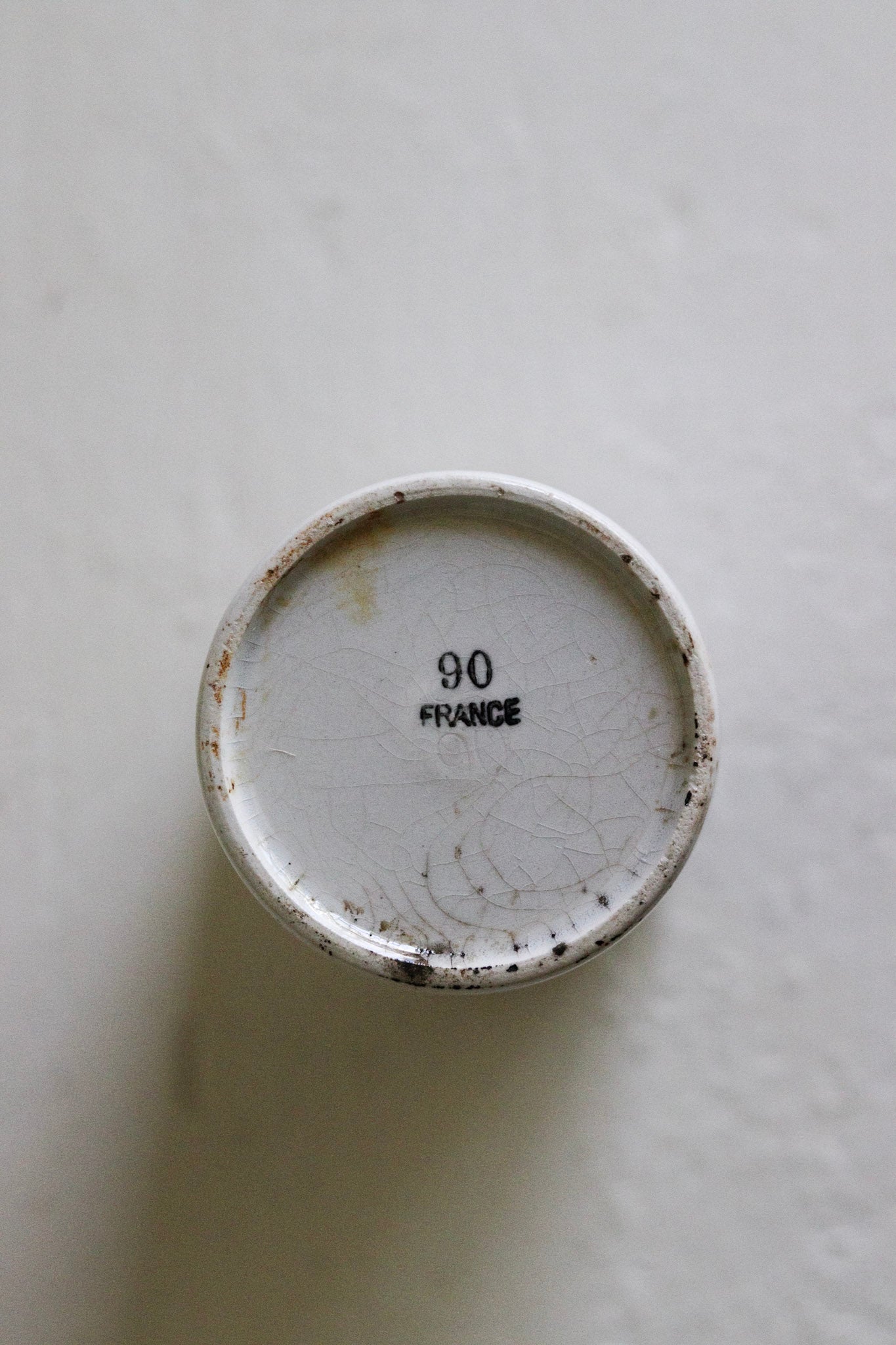 Petite Antique French Ointment Pot