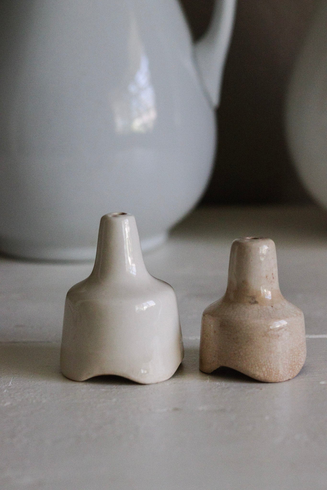Pair of Vintage English Pie Funnels No.5