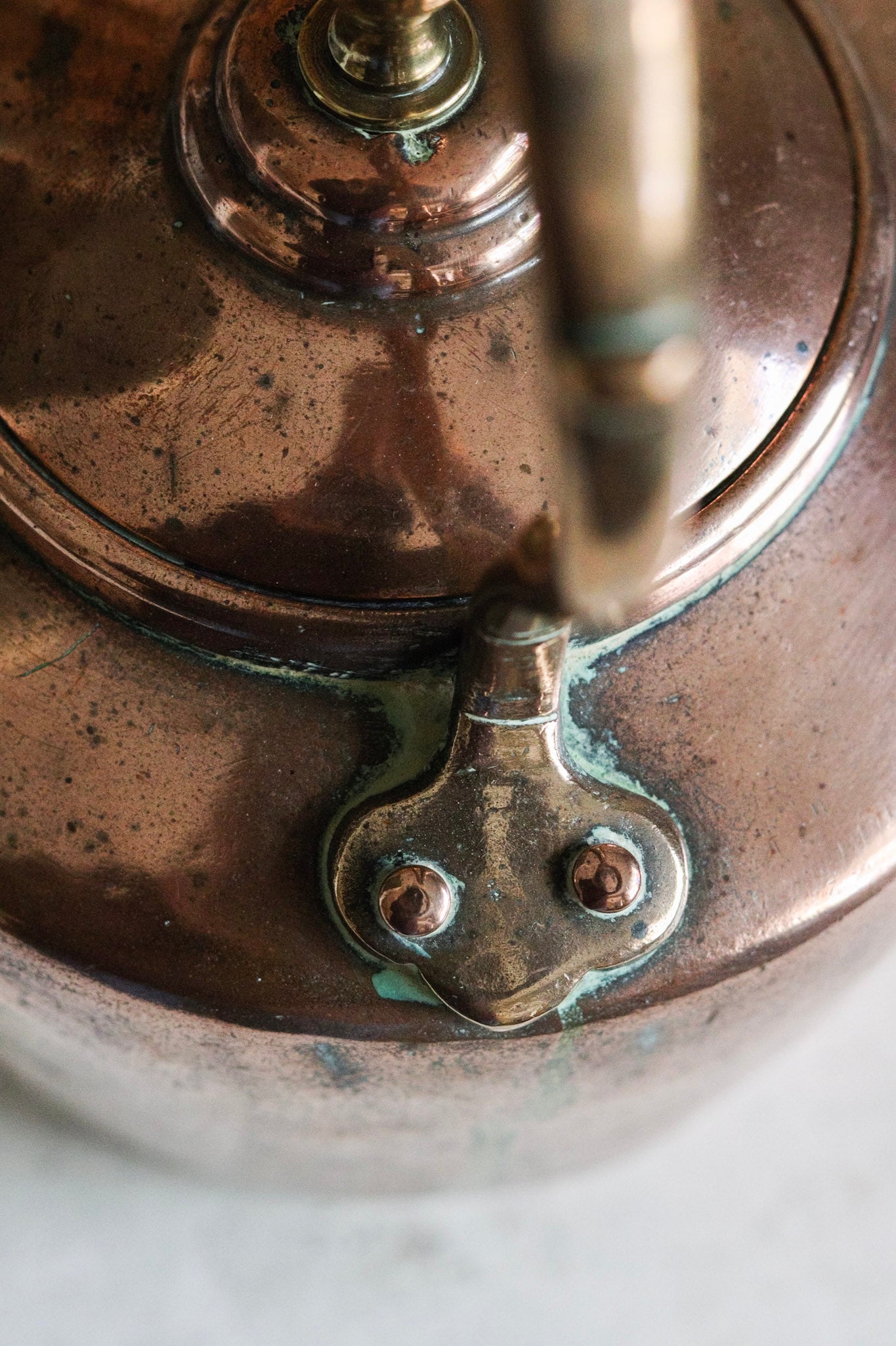 Antique English Copper Kettle