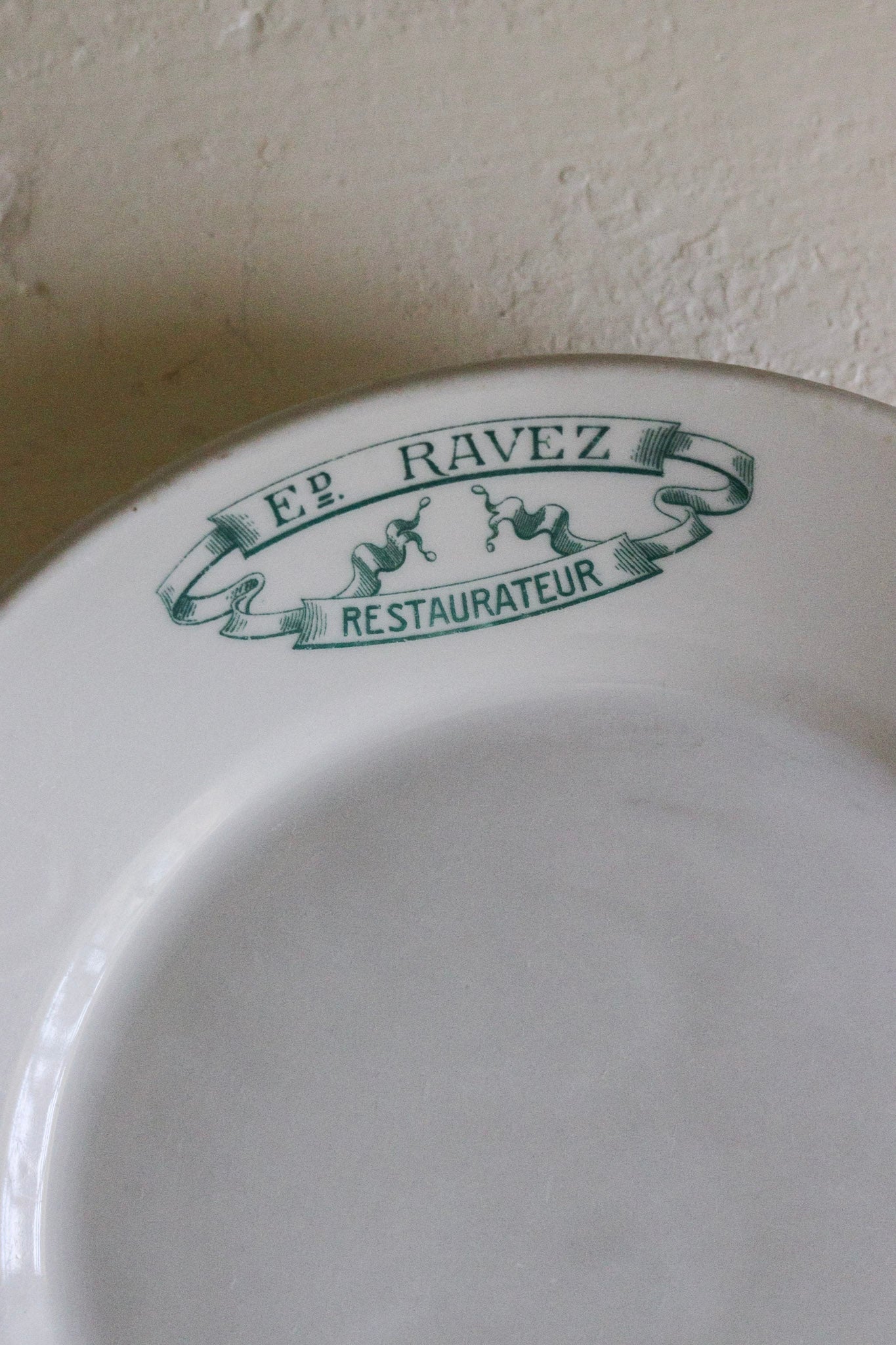 Vintage French Hotel China  - Plate No.5
