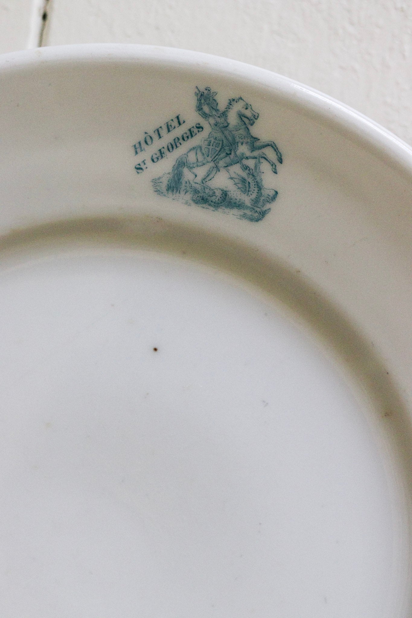 Vintage French Hotel China  - Plate No.3