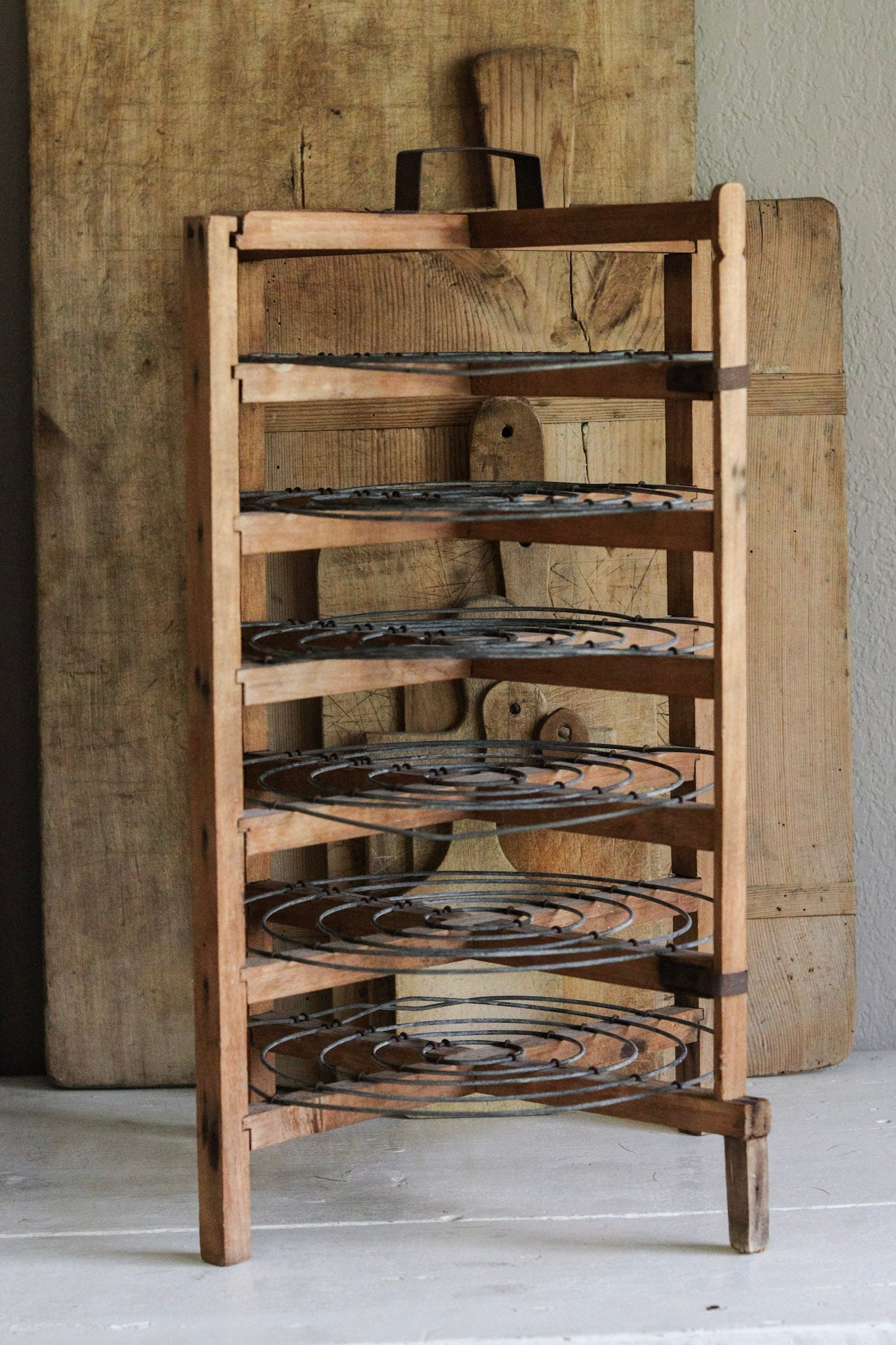 Antique French Tart Rack