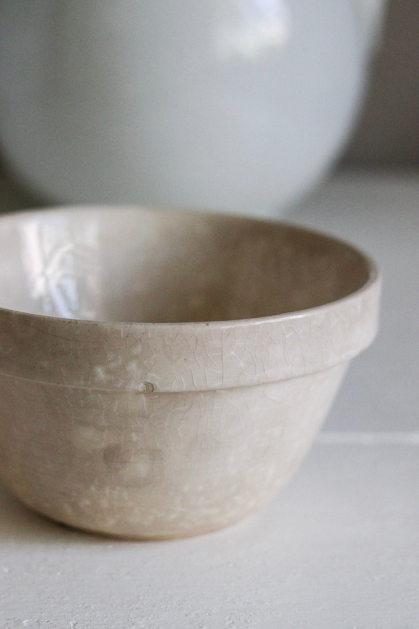Pair of Vintage English Pudding Bowls No.2