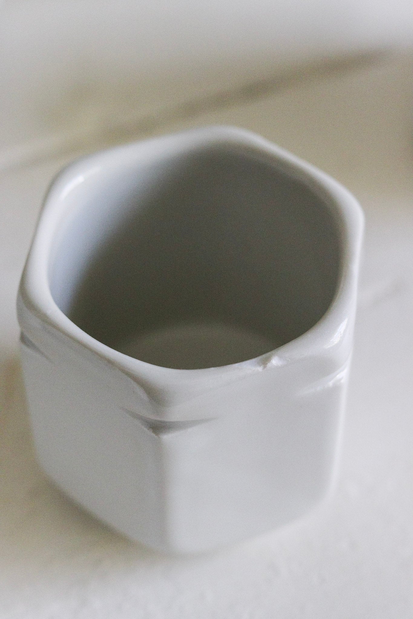 Vintage French Yogurt Cups - Set of Six (See Description)