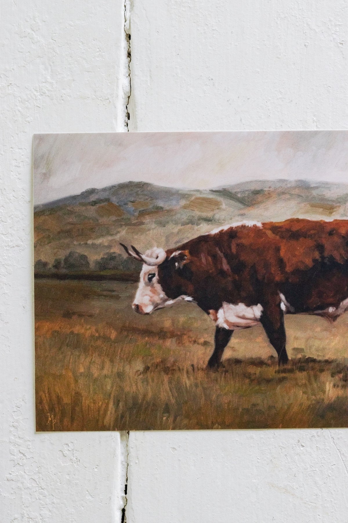Minchinhampton Cow Print
