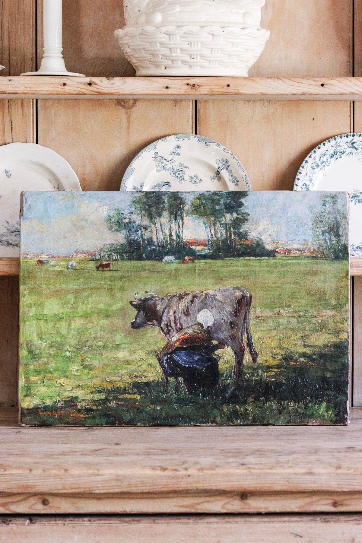 The Dairy Maid Oil Painting
