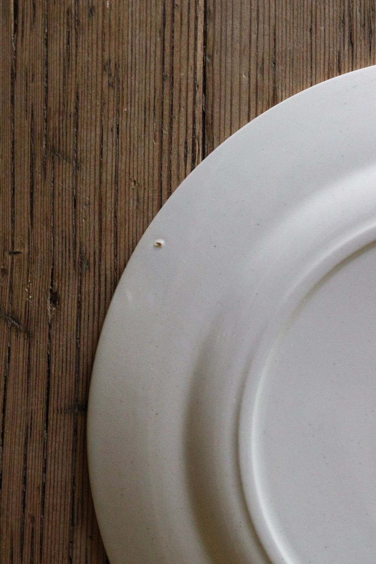 Antique French Transferware Plate with Bird