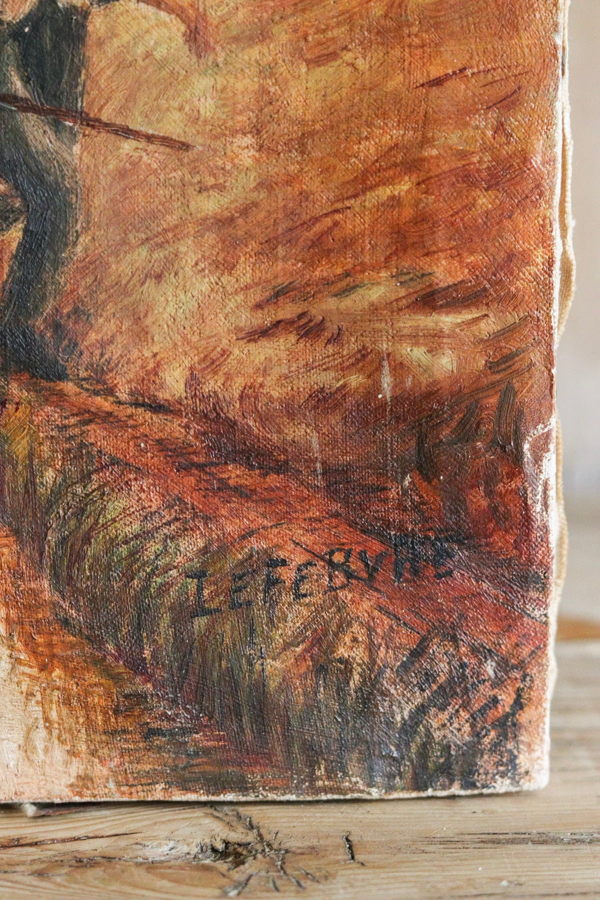 The Autumn Herd Oil Painting