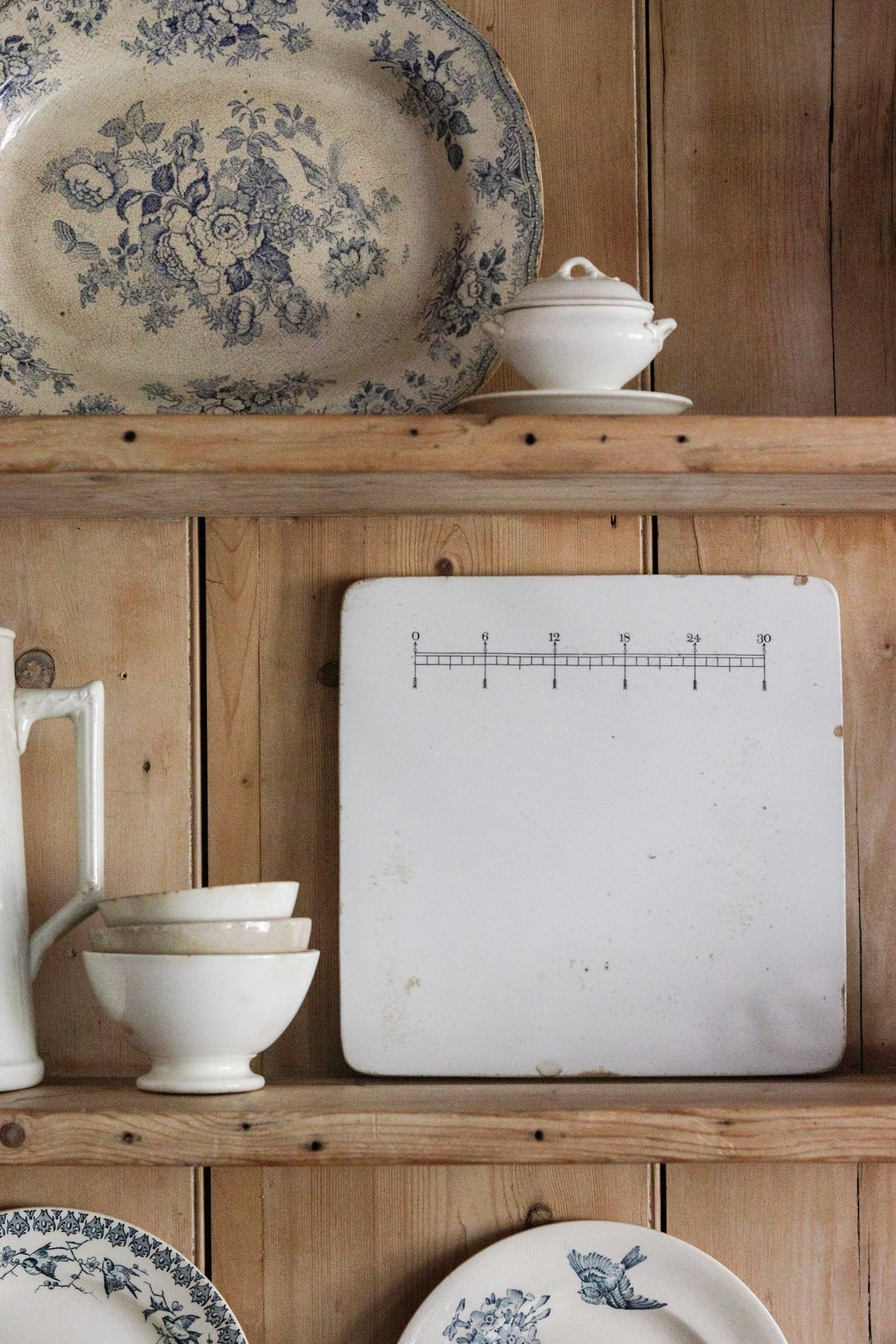 Antique English Pharmacist Pill Plate