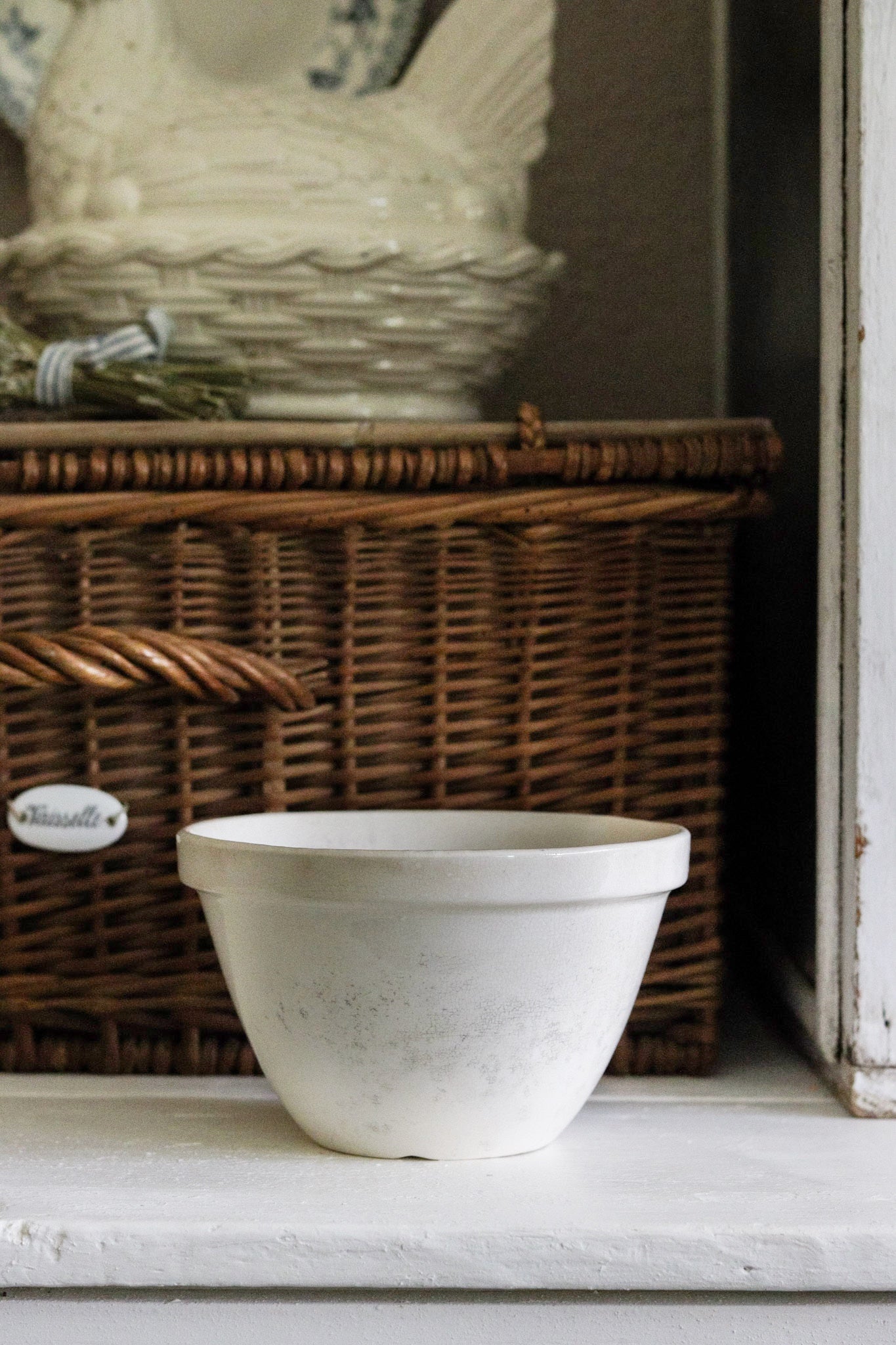 Vintage English Pudding Bowl No. 2