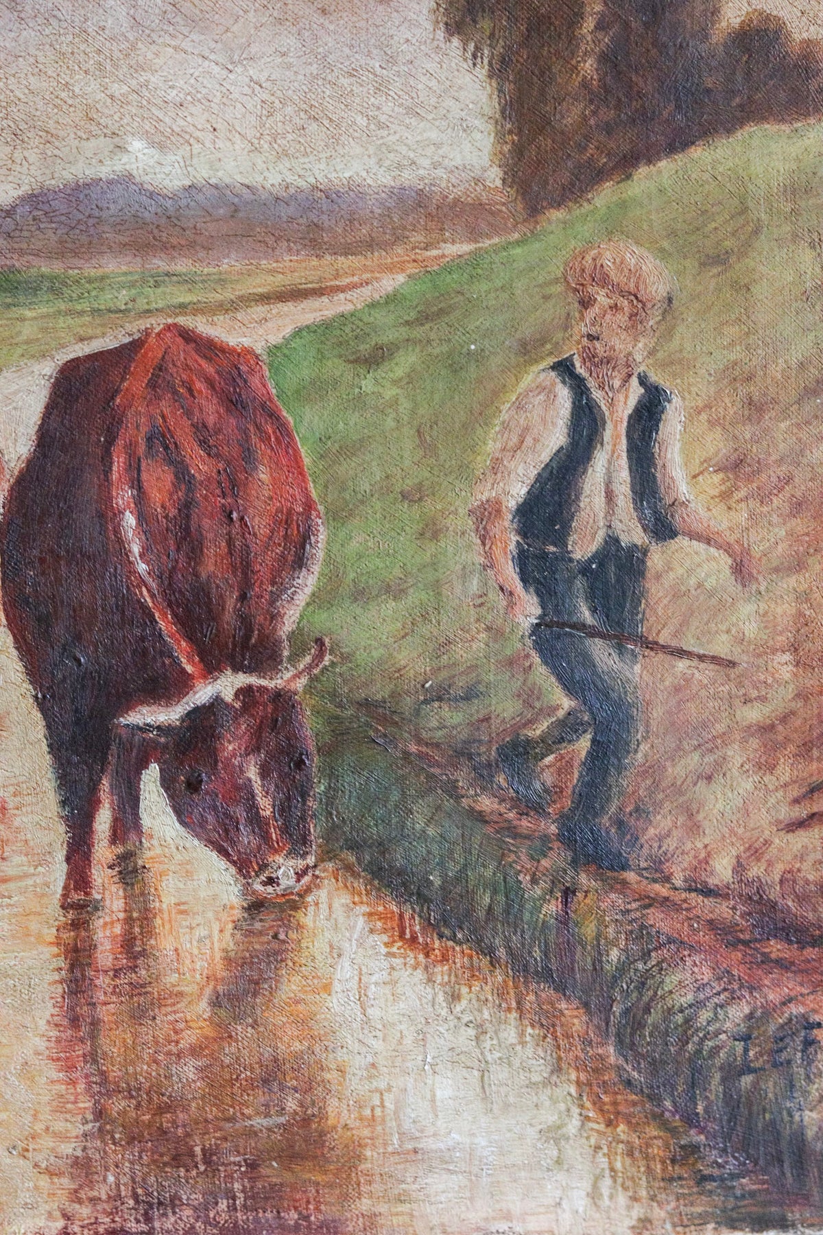 The Autumn Herd Oil Painting
