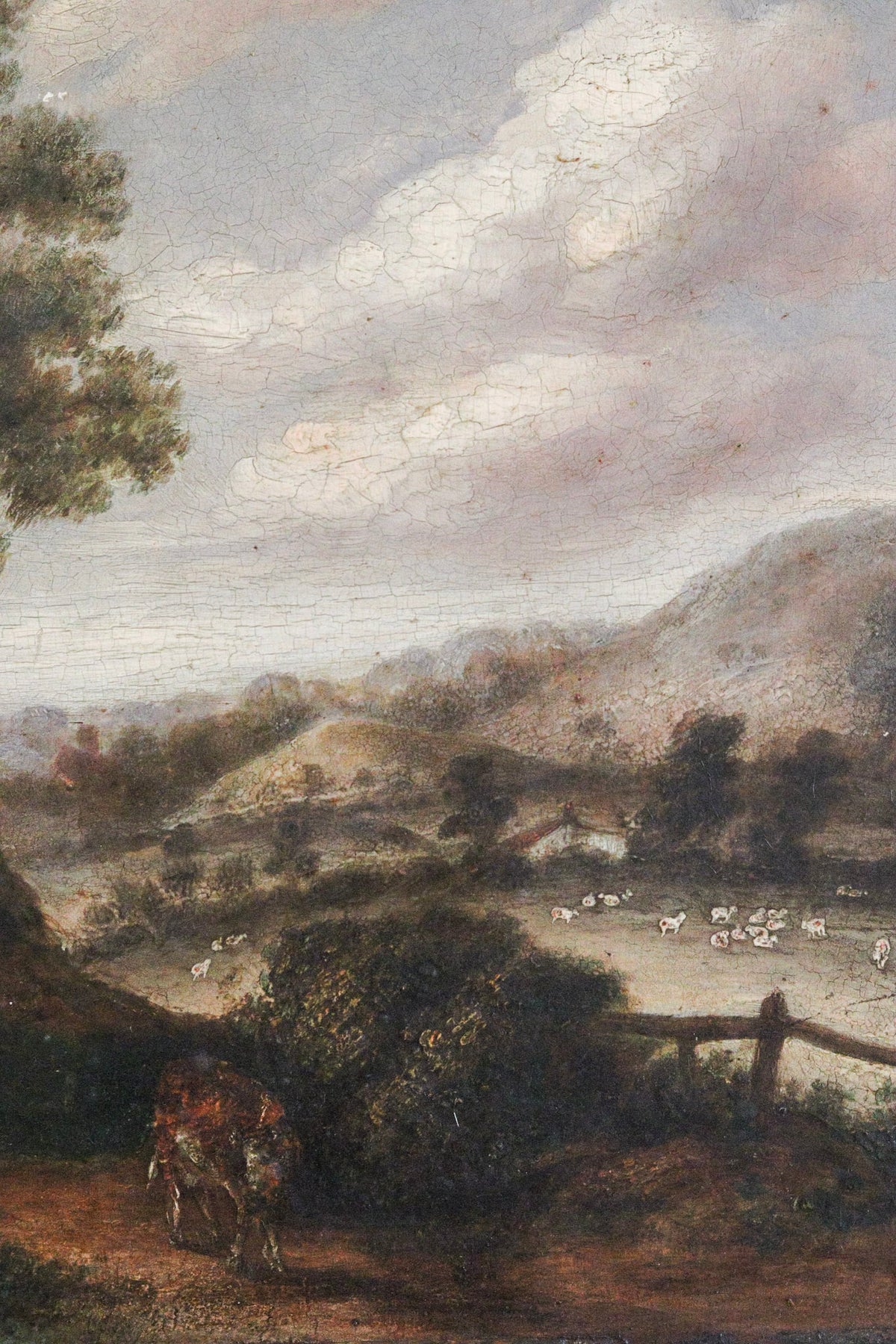Pastures Beyond the Cottage Oil Painting