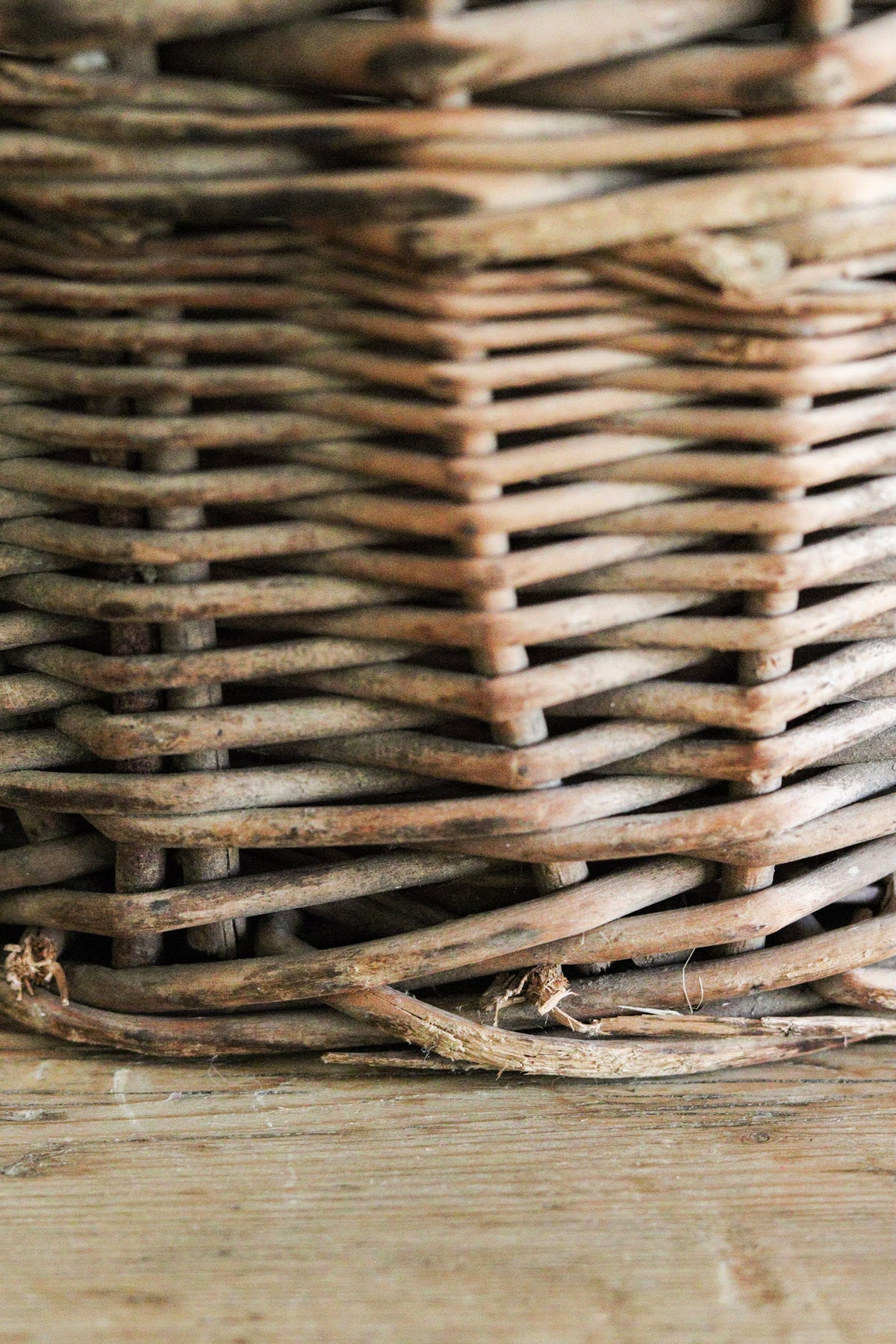 Vintage European Bike Basket