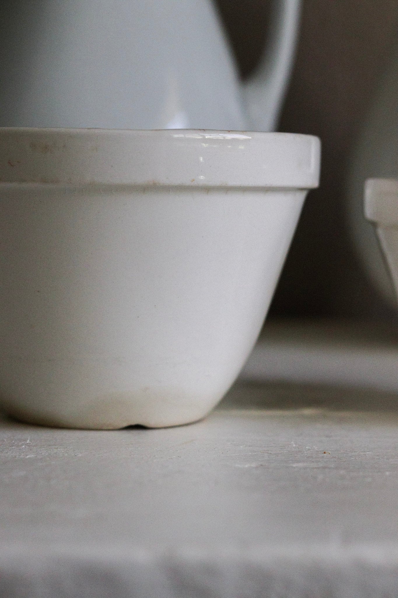 Pair of Vintage English Pudding Bowls No.1