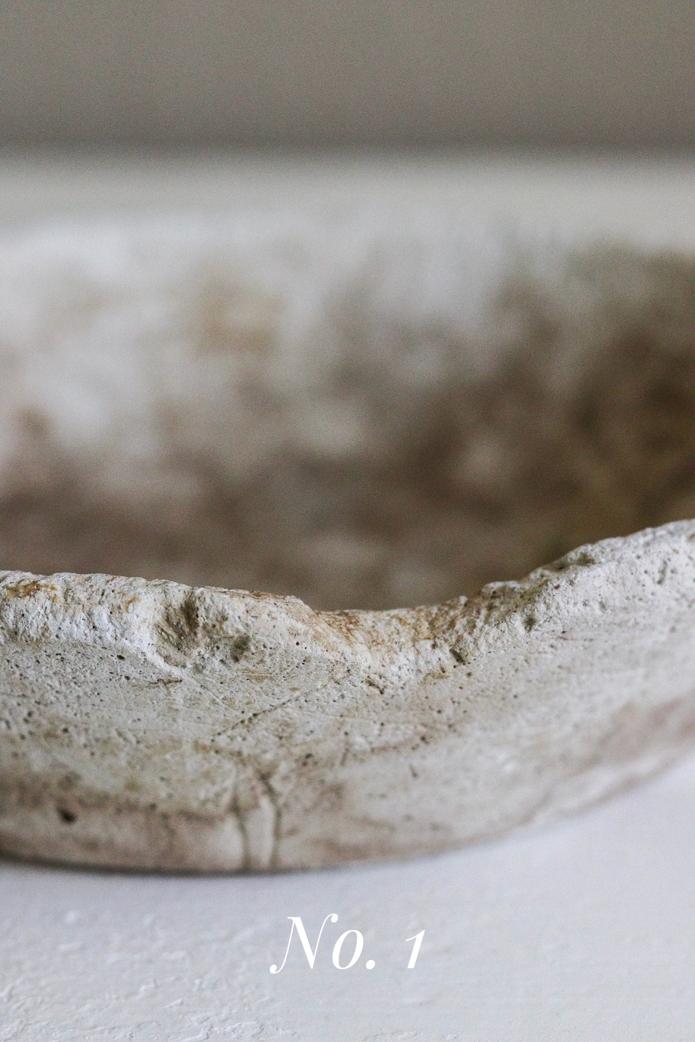 Vintage European Earthenware Nesting Bowl