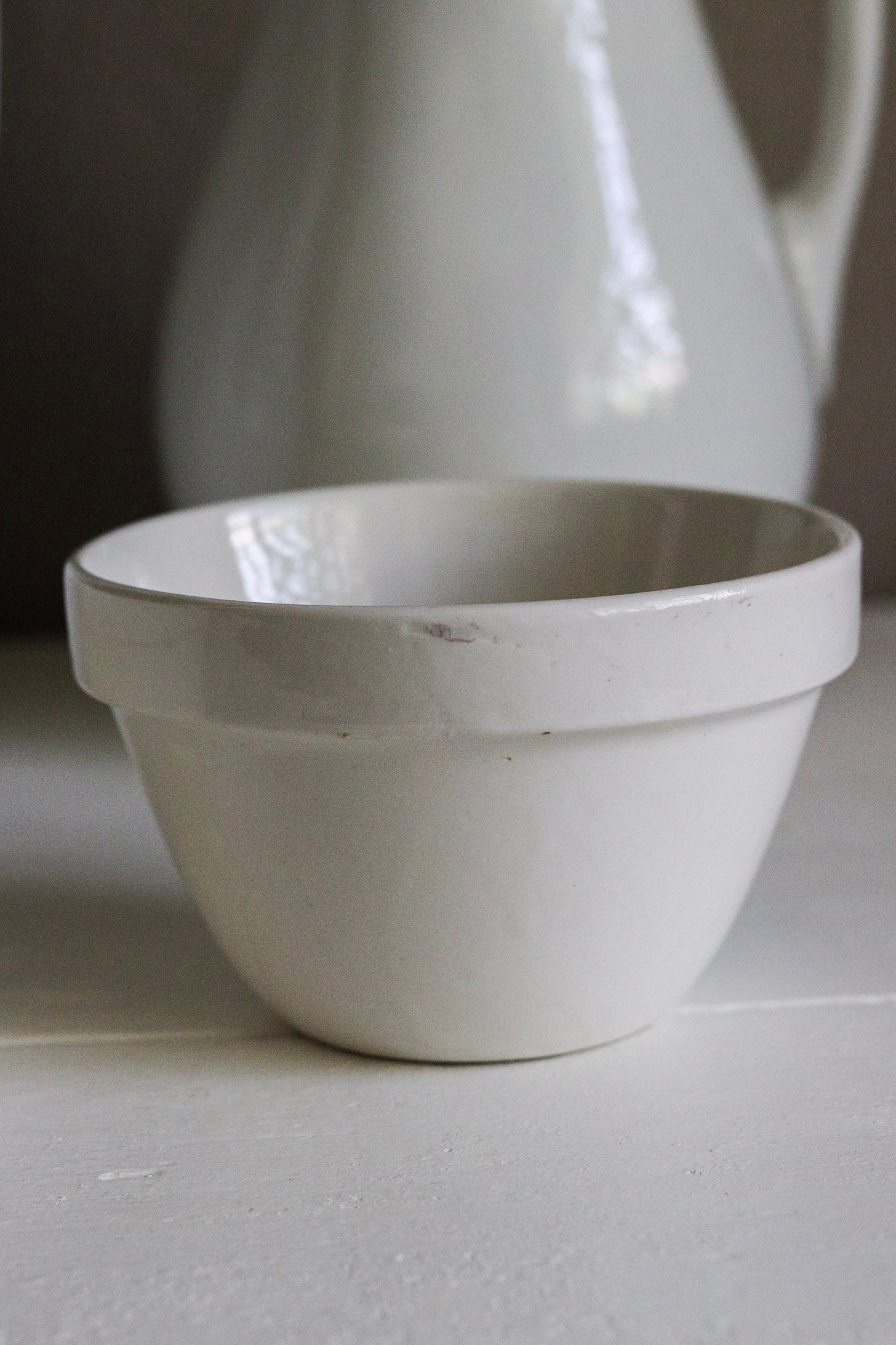 Pair of Vintage English Pudding Bowls No.5