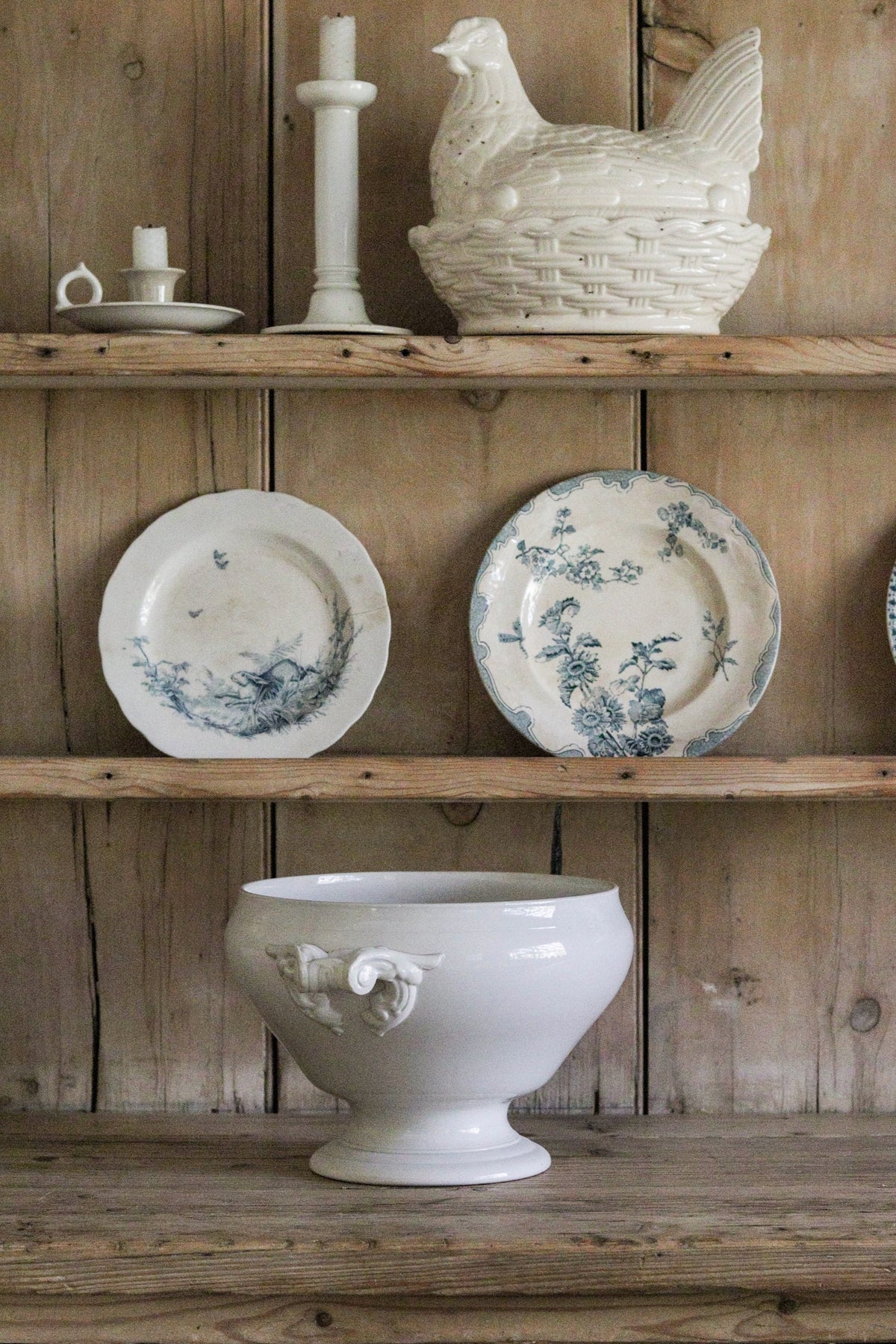 Antique French Ironstone Tureen