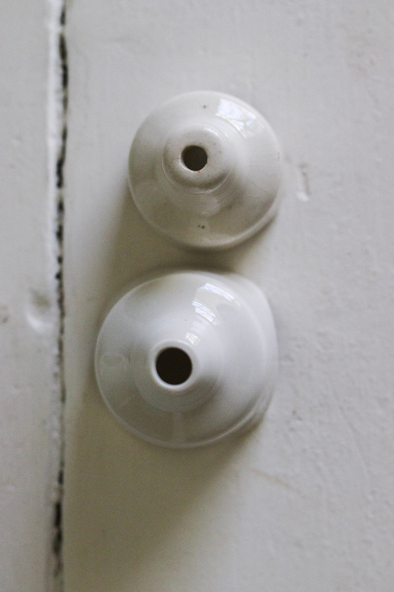 Pair of Vintage English Pie Funnels No.2