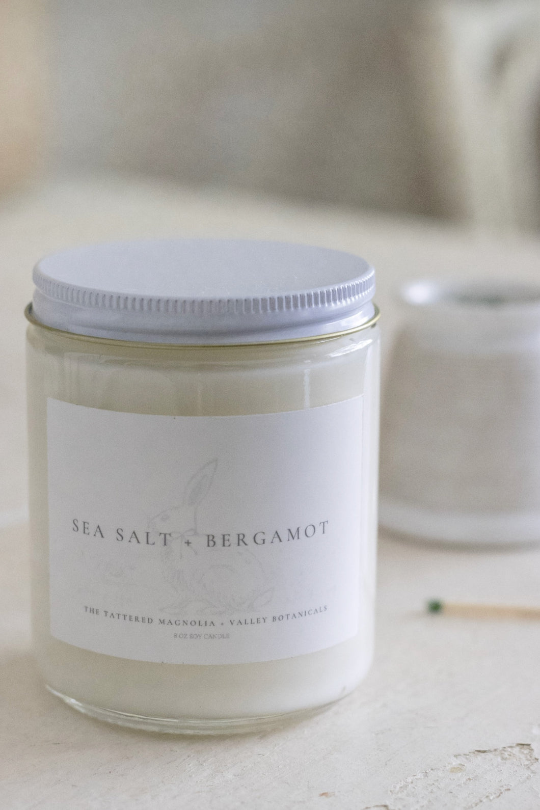 Sea Salt + Bergamot Candle