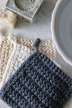 Load image into Gallery viewer, Knitted Washcloth
